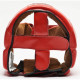 Шолом боксерський для змагань Leone Contest L, червоний
