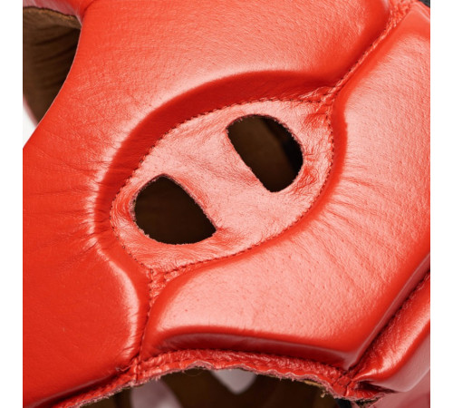 Шолом боксерський для змагань Leone Contest L, червоний