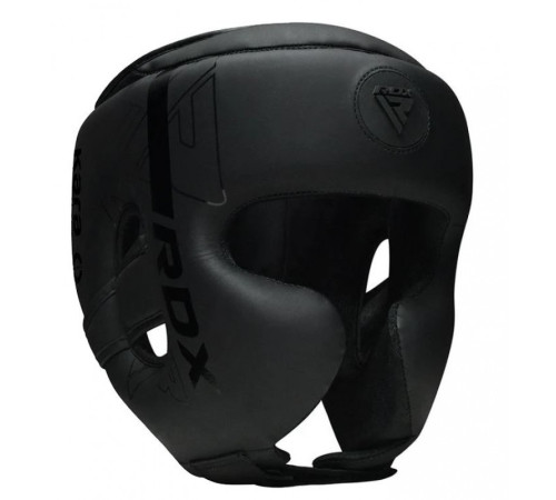 Шолом боксерський RDX F6 Matte M, чорний