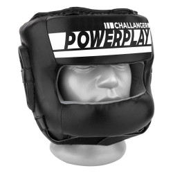 Шолом боксерський з бампером PowerPlay 3067 розмір L, чорний