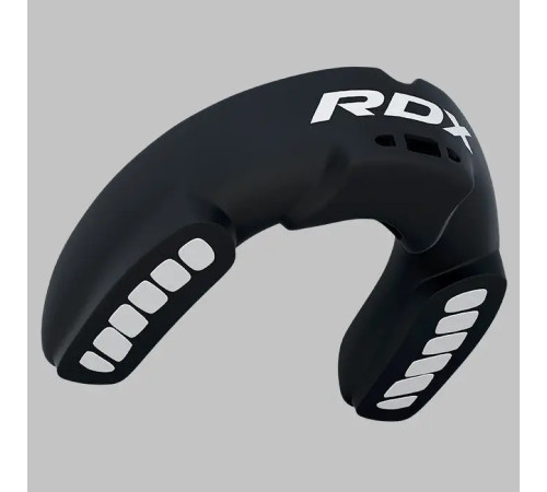 Капа боксерська доросла RDX 3w від 12 років чорно-біла