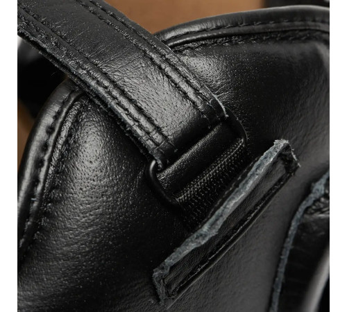 Шолом боксерський з бампером та капою Leone CS425 розмір M, чорний