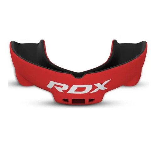 Капа боксерська доросла RDX 3w від 12 років чорно-червона