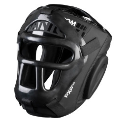 Шолом боксерський з капою Phantom APEX Cage Black