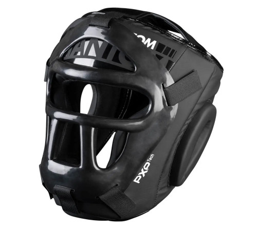Шолом боксерський з капою Phantom APEX Cage Black