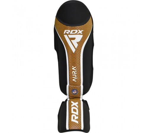 Захист гомілки RDX T17 Aura XL, чорно-золотисті