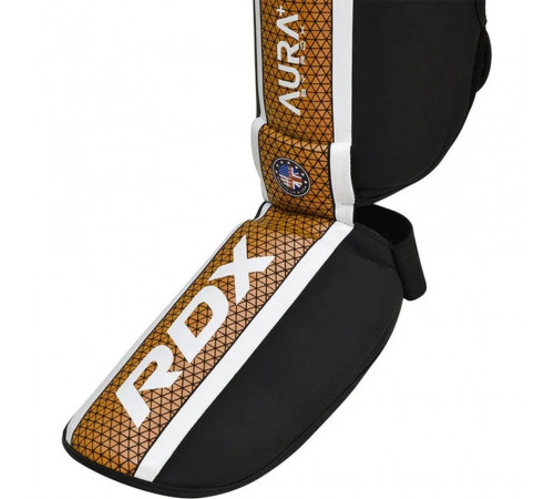 Захист гомілки RDX T17 Aura XL, чорно-золотисті