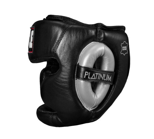 Шолом боксерський з капою TITLE Platinum Premier Full 2.0 розмір L, чорний