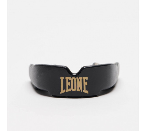 Капа боксерська Leone DNA, чорно-золотиста