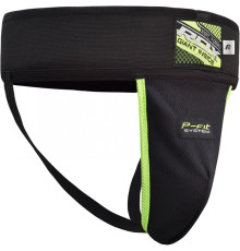 Захист паху RDX Groin Guard XL, чорно-зелені