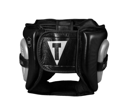 Шолом боксерський з капою TITLE Platinum Premier Full 2.0 розмір M, чорний