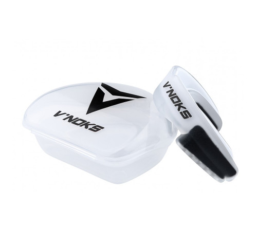 Капа боксерська V`Noks Aria, чорно-біла