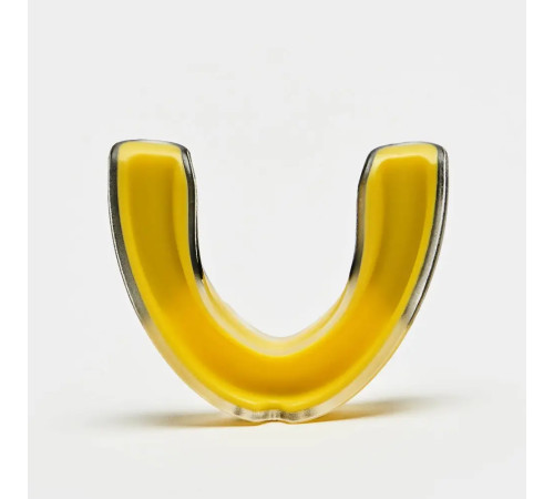 Капа боксерська доросла Leone PD513 TOP GUARD від 11 років жовта