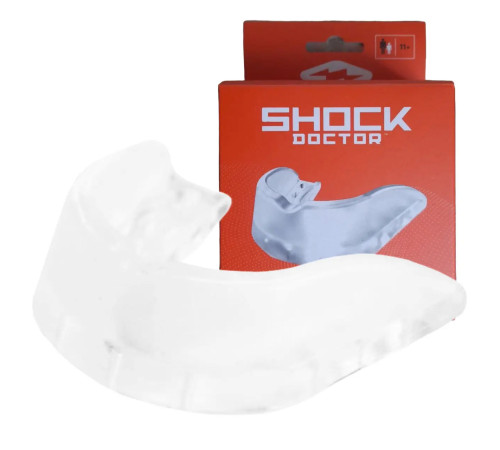 Капа боксерська доросла Shock Doctor EZ Gard 1.0 від 11 років прозора