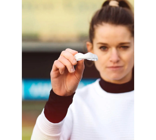 Капа боксерська дитяча Shock Doctor Gel Max до 10 років біла