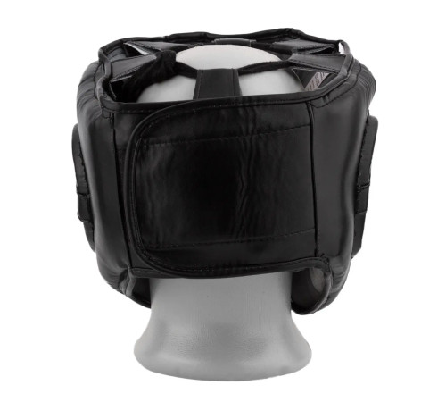 Шолом боксерський закритий PowerPlay 3067 Challanger розмір M, чорно-червоний