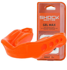 Капа боксерська доросла Shock Doctor Gel Max від 11 років оранжева