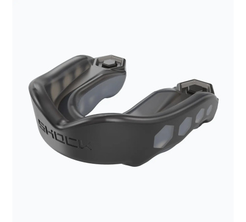 Капа боксерська доросла Shock Doctor Gel Max від 11 років чорна