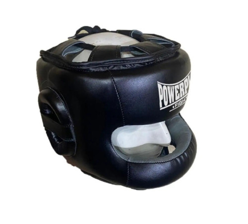 Шолом боксерський закритий PowerPlay 3067 розмір XL, чорний