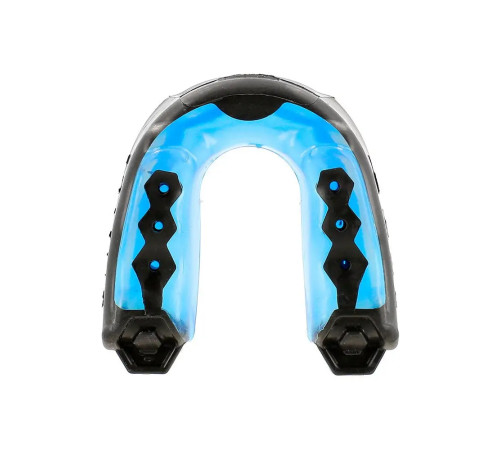 Капа боксерська доросла Shock Doctor Gel Max від 11 років чорно-синя