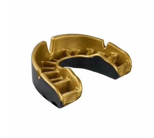 Капа боксерська дитяча OPRO Gold до 10 років чорно-золотиста