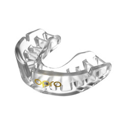 Капа боксерська дитяча OPRO Gold до 10 років прозора