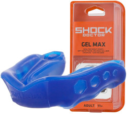 Капа боксерська доросла Shock Doctor Gel Max від 11 років синя