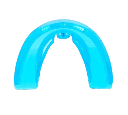 Капа боксерська під брекети Shock Doctor Single Braces від 12 років блакитна