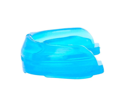 Капа боксерська під брекети Shock Doctor Single Braces від 12 років блакитна