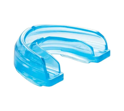 Капа боксерська під брекети Shock Doctor Single Braces від 12 років блакитна