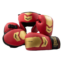 Комплект для боксу дитячі Everlast PROSPECT 2 BOXING KIT, червоно-золотий