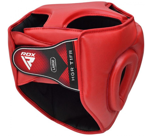 Шолом боксерський тренувальний RDX Guard M, червоний