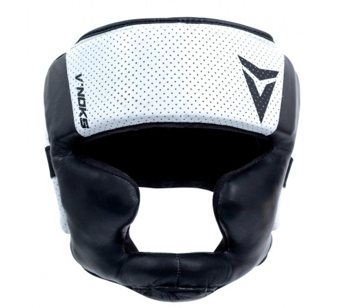 Шолом боксерський VNoks Aria S/M, чорно-білий