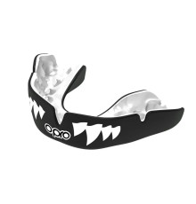 Капа боксерська доросла OPRO Instant JAWS від 11 років чорна