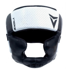 Шолом боксерський VNoks Aria L/XL, чорно-білий