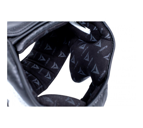 Шолом боксерський VNoks Aria L/XL, чорно-білий