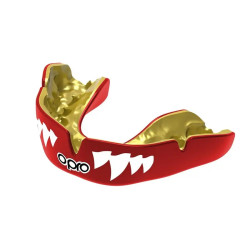 Капа боксерська доросла OPRO Instant JAWS від 11 років червона