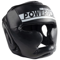 Шолом боксерський закритий PowerPlay 3048 розмір S, чорно-білий