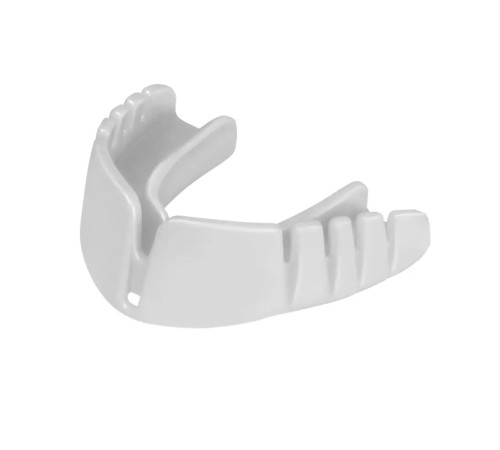 Капа боксерська доросла OPRO Snap-Fit від 11 років біла