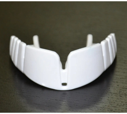 Капа боксерська доросла OPRO Snap-Fit від 11 років біла