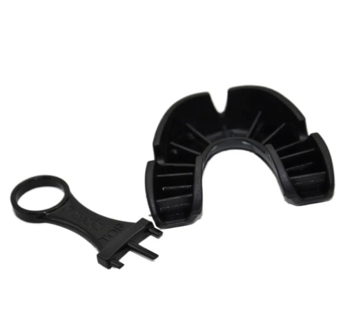 Капа боксерська доросла OPRO Bronze UFC Hologram від 10 років чорна