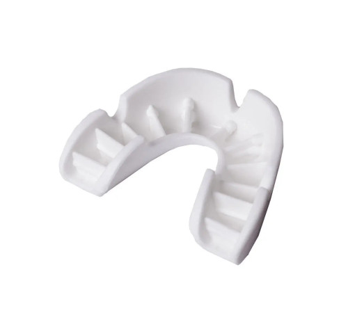 Капа боксерська доросла OPRO Bronze від 10 років біла