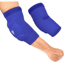 Налокітники спортивні RDX Hosiery Elbow Foam XL, сині