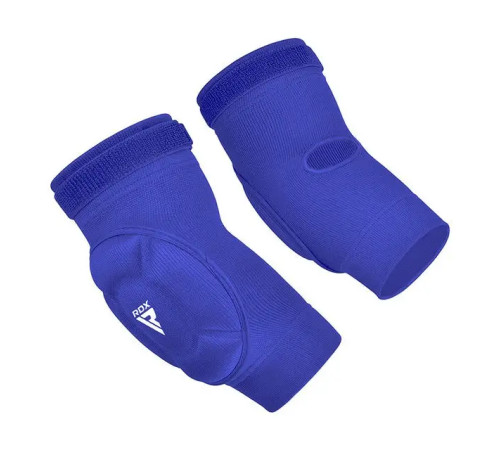 Налокітники спортивні RDX Hosiery Elbow Foam XL, сині