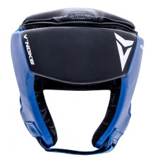 Шолом боксерський VNoks Lotta S/M, чорно-синій