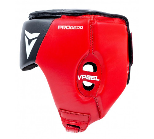 Шолом боксерський VNoks Lotta S/M, чорно-червоний