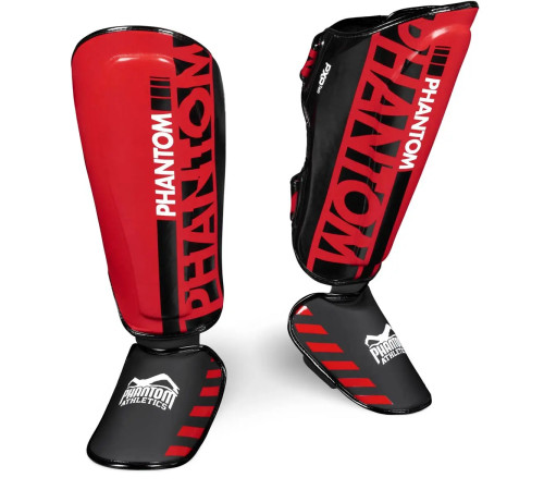 Захист гомілки та стопи Phantom APEX Striking L/XL, червоний