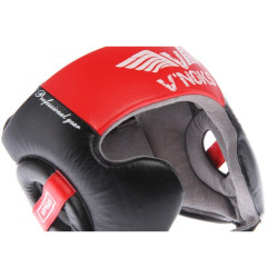 Шолом боксерський VNoks Potente XL, чорно-червоний
