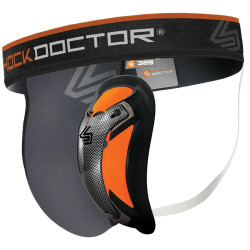 Захист паху Shock Doctor 329 Ultra Carbon Flex Cup M, сірий