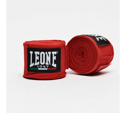 Бинти для боксу Leone 4,5 м, червоні